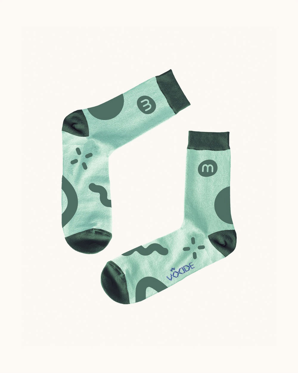 Custom Recycled Cotton Socks