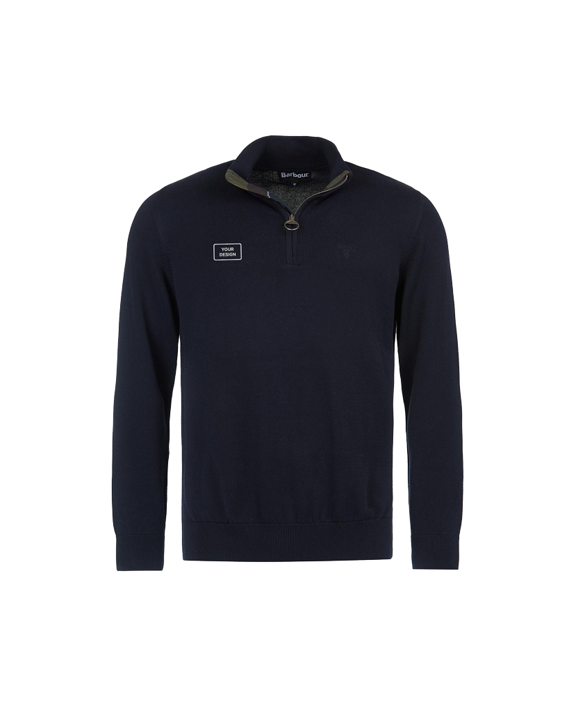Barbour Half-Zip Sweater