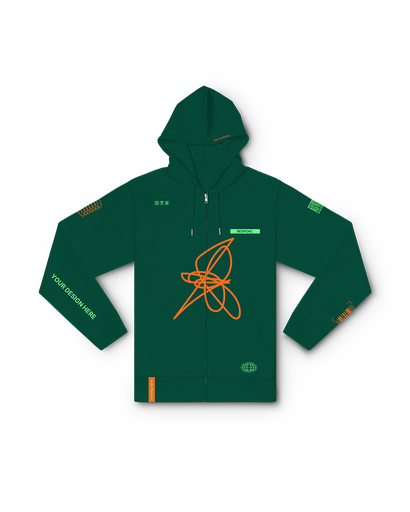 Bespoke Zip Hoodie